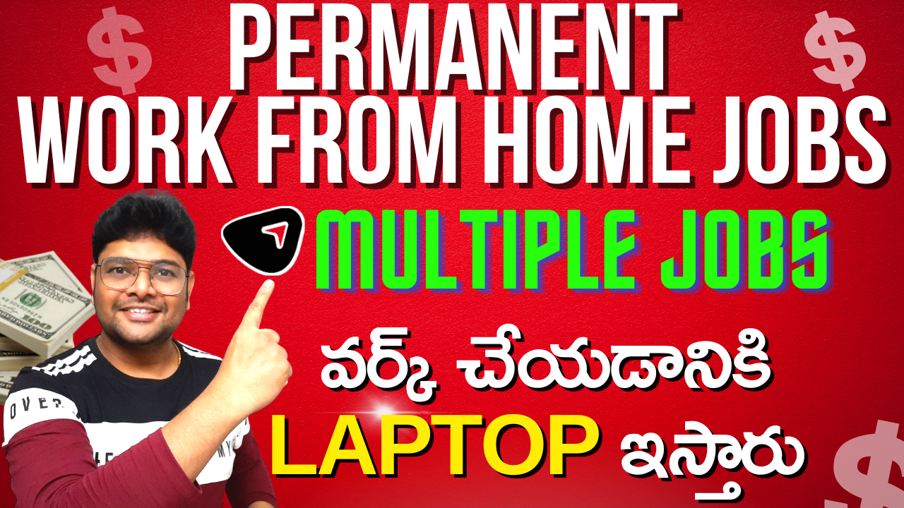 Permanent Work from Home job Work from Home jobs in Telugu Uplers jobs Latest jobs V the Techee