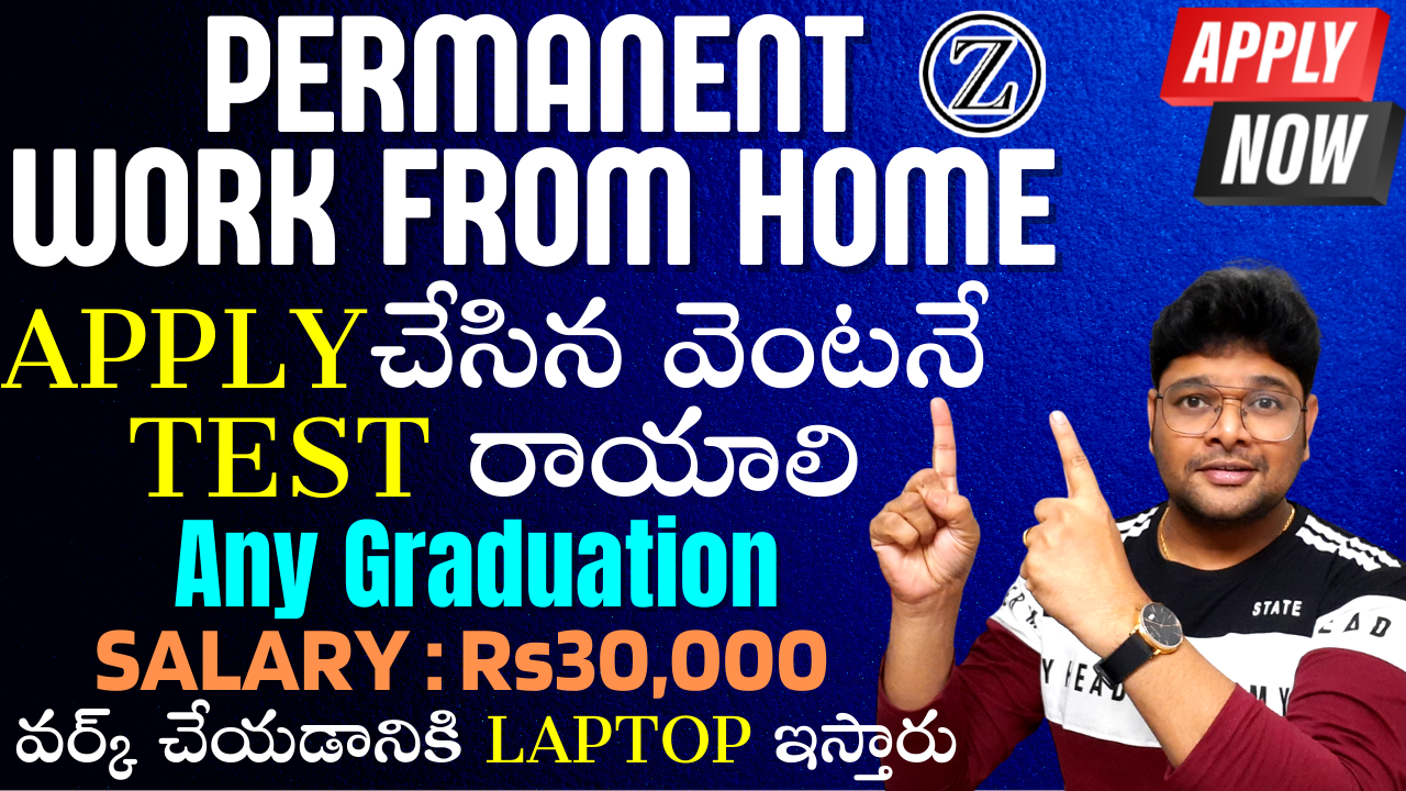 Permanent Work from Home job Work from Home jobs in Telugu Zigram jobs Latest jobs V the Techee