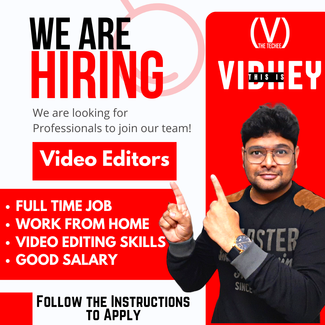 v-the-techee-is-hiring-for-video-editor-role-apply-now-v-the-techee